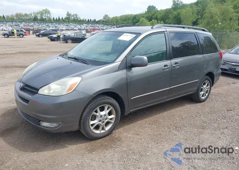 2005 Toyota Sienna Xle из США, поврежденный, VIN 5TDBA22C15S050614